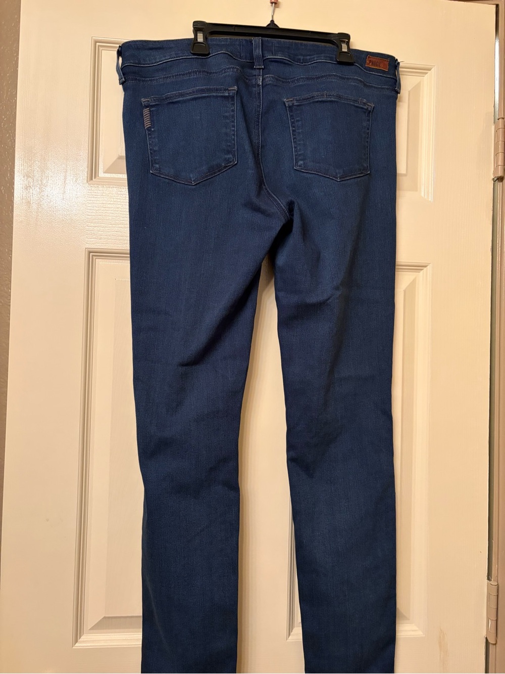 PAIGE Dark Blue Women's Skinny Jeans
